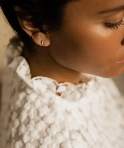 Серьги Патит Мерцающий Стрейт, Кристалл