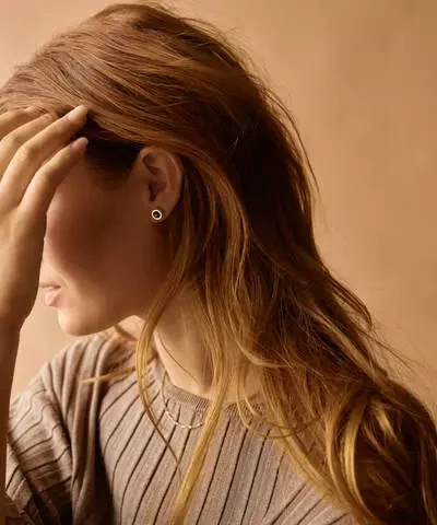 Серьги Гранд Безель, Черный