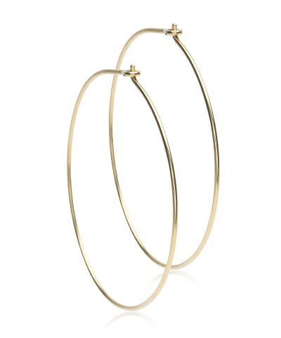 Серьги Колечки 35 мм