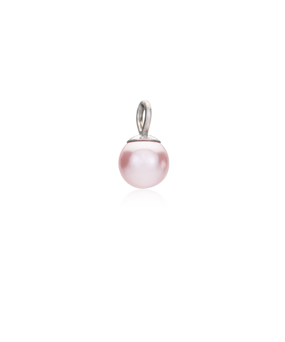 Подвеска Жемчуг 6 мм, Розовый