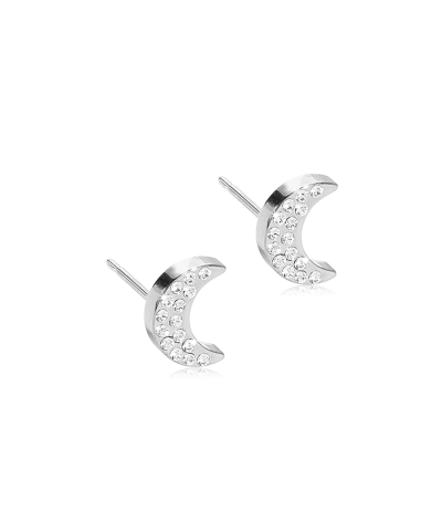 Серьги Сверкающая Луна, Кристалл