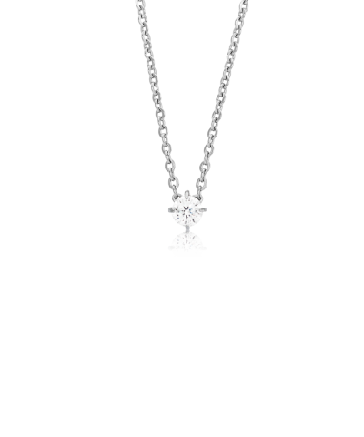 Колье Тиффани 5 мм, Белый