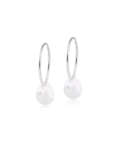 Серьги Капля, Кристалл