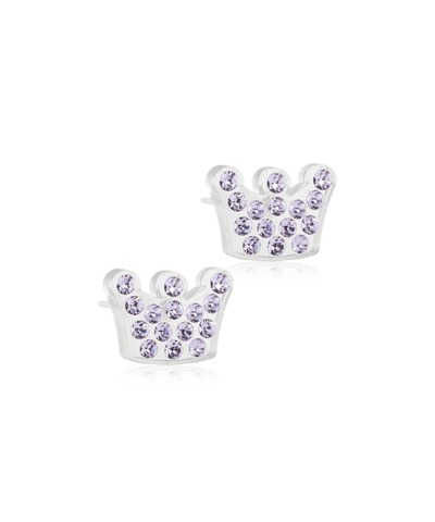 Серьги Сверкающая Корона, Виолет