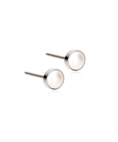 Серьги Безель Жемчуг