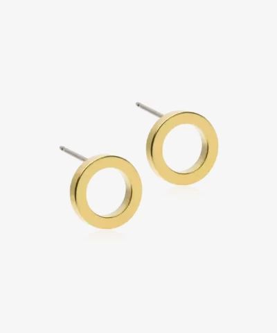 Серьги Диск Полый