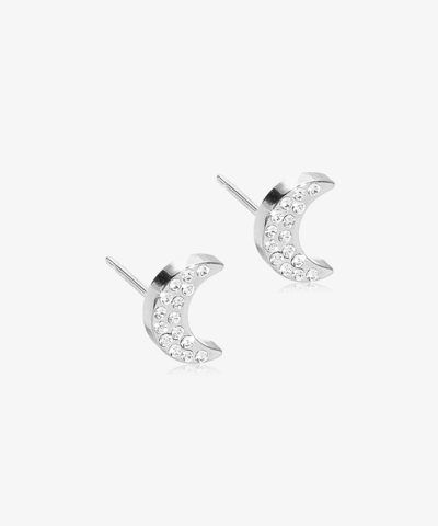 Серьги Сверкающая Луна, Кристалл