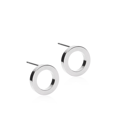 Серьги Диск Полый