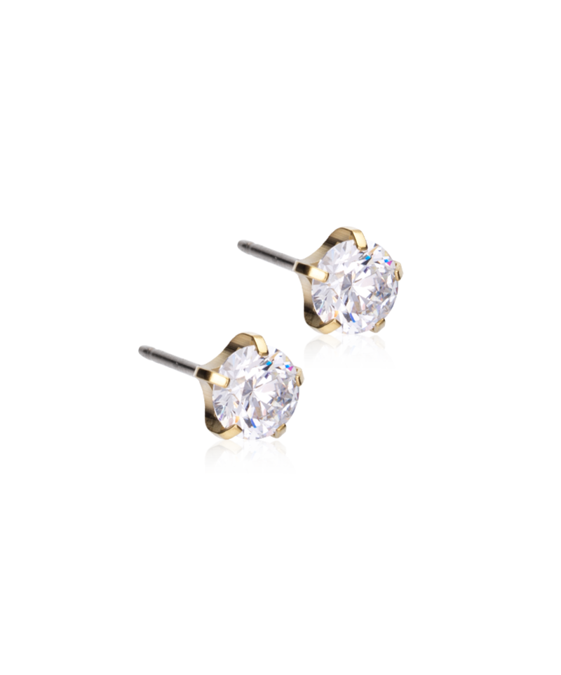 Серьги Тиффани Драгоценный 6 мм