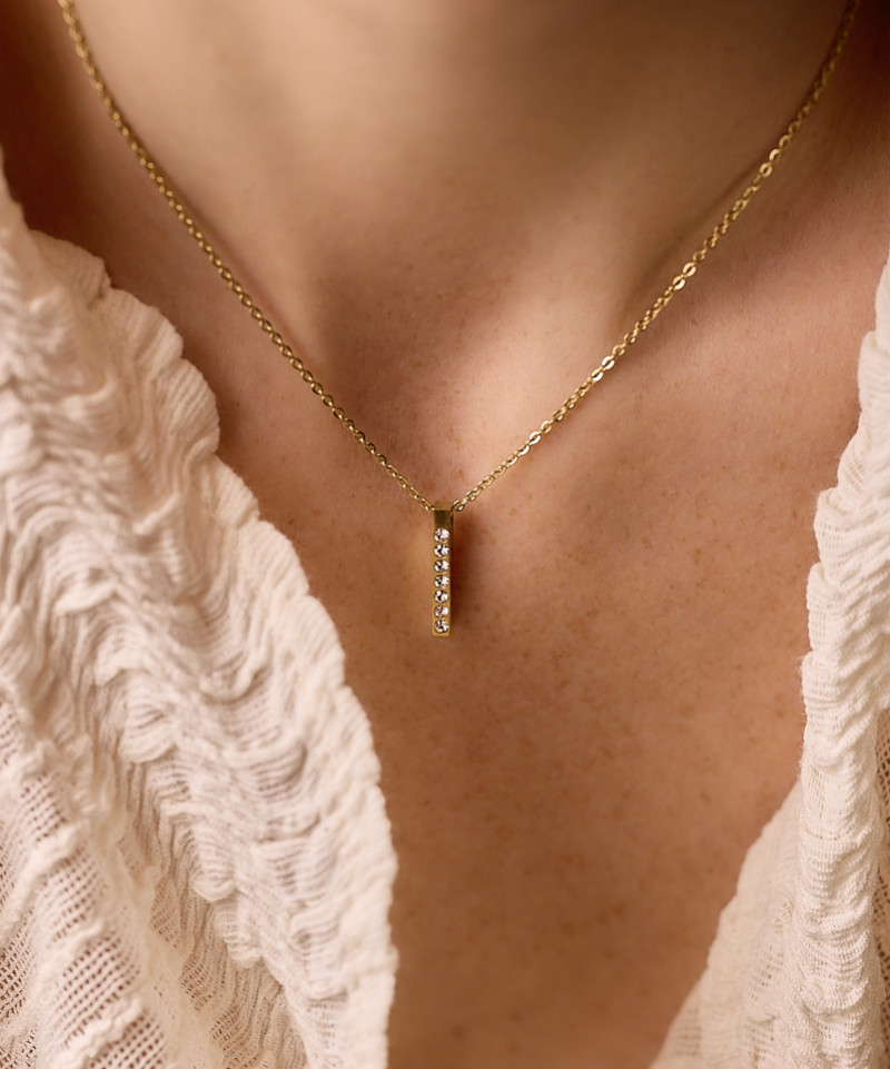 Подвеска Сверкающая Линия, Кристалл