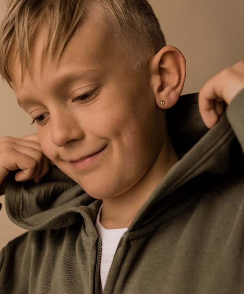 Серьги Шарик 4 мм