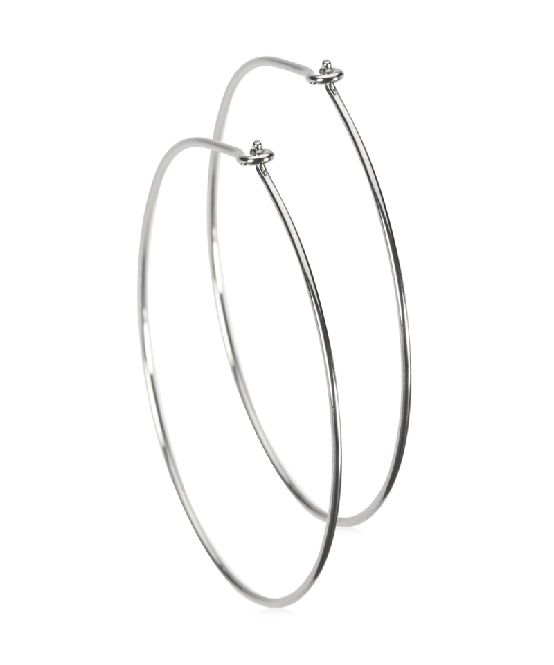 Серьги Колечки 35 мм