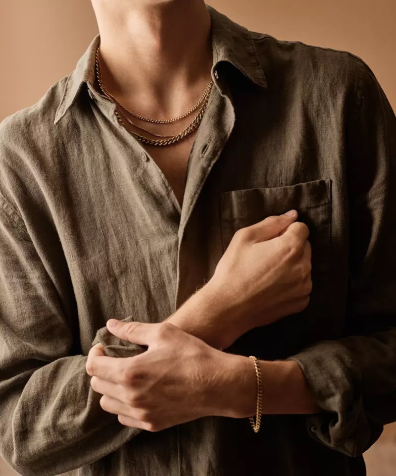 Браслет Курб Линк 18-22 см