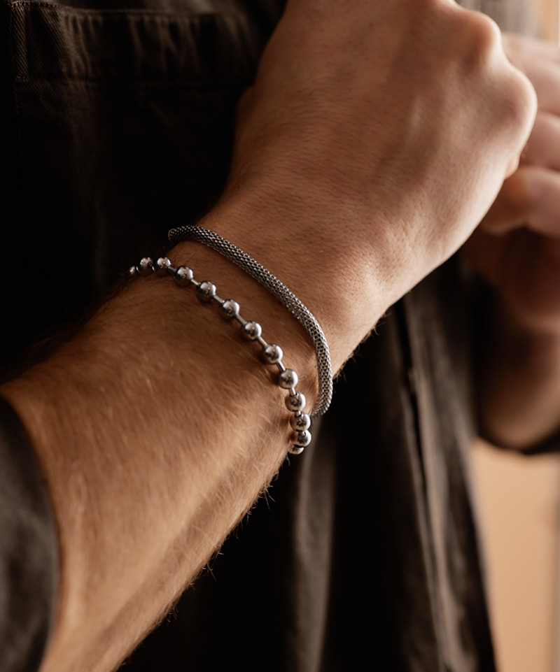 Браслет Гранд Круглая Сетка 18-22 см